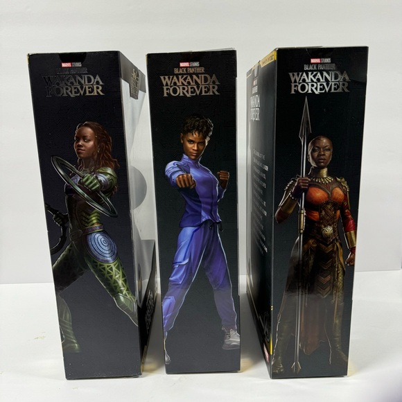 SALE MARVEL WAKONDA COMPLETE SET OF 3 DOLLS - Picture 15 of 16